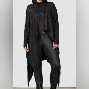 Killstar Over The Moon Oversized Hoodie Sz 3xl-4xl